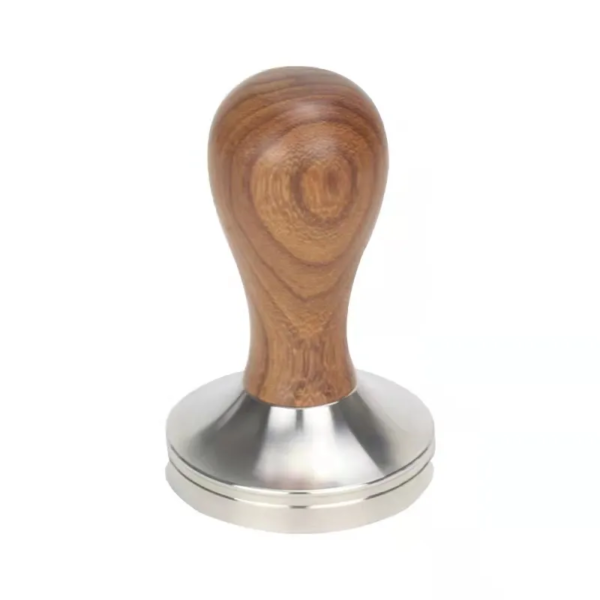 tamper con mango de madera